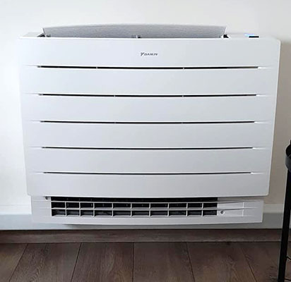 Airco met buitenunit laten plaatsen