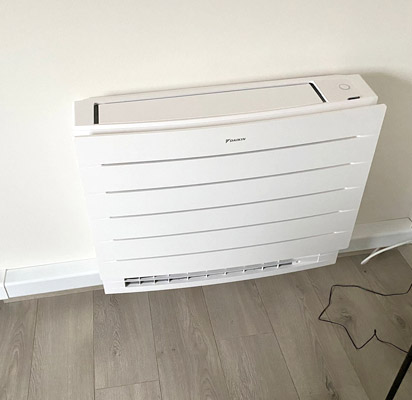 Airco met buitenunit laten plaatsen