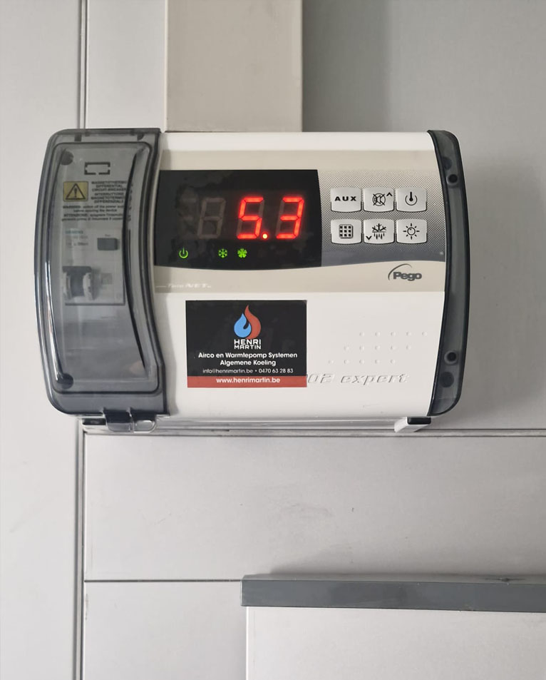 Depannage koelinstallaties West-Vlaanderen