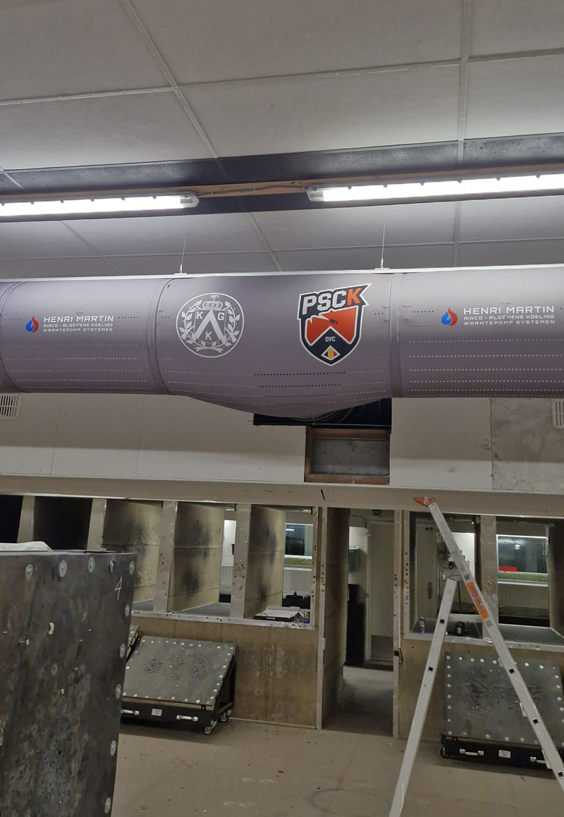 Ventilatie systeem voor KKG Kortrijk